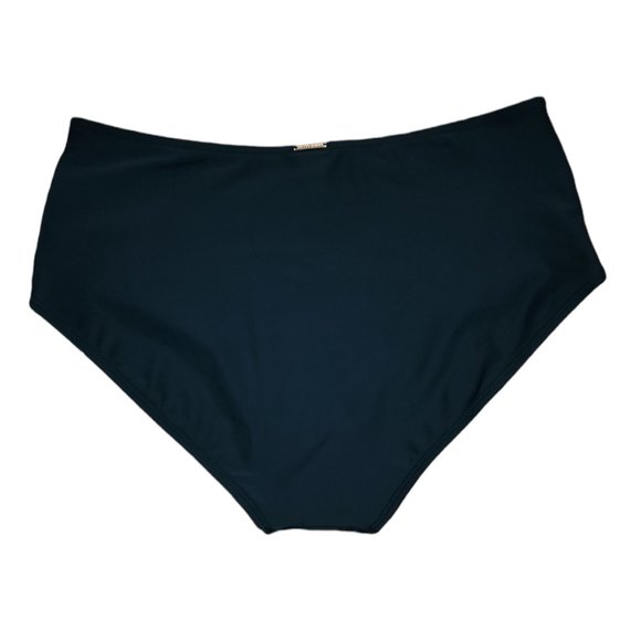 RELLECIGA Womens Strappy High Waisted Bikini Bottom Full Coverage Swim Sz M - Picture 4 of 5